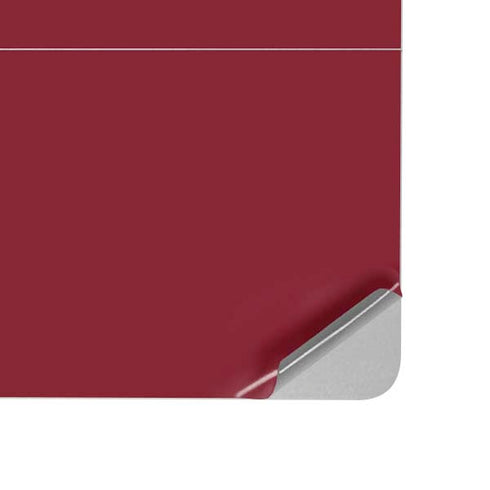 Burgundy Solid Surface Laptop Studio Skin